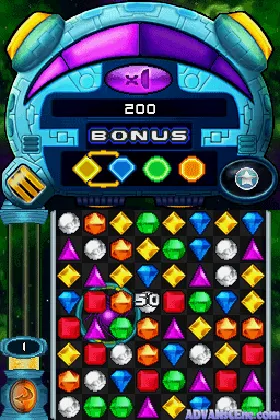 Bejeweled Twist (Europe) (En,Fr,De,Es,It,Nl) (VBTP) (NDSi Enhanced) screen shot game playing